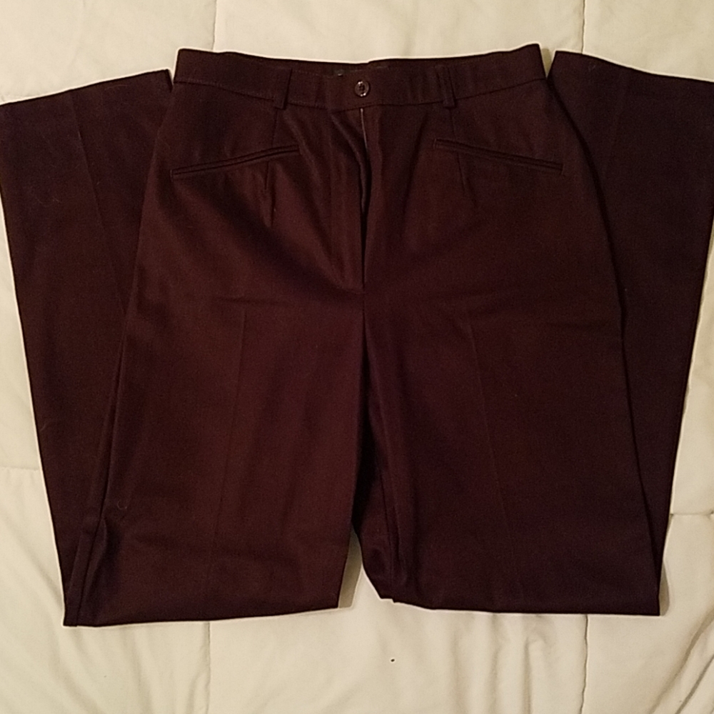 Brown slacks